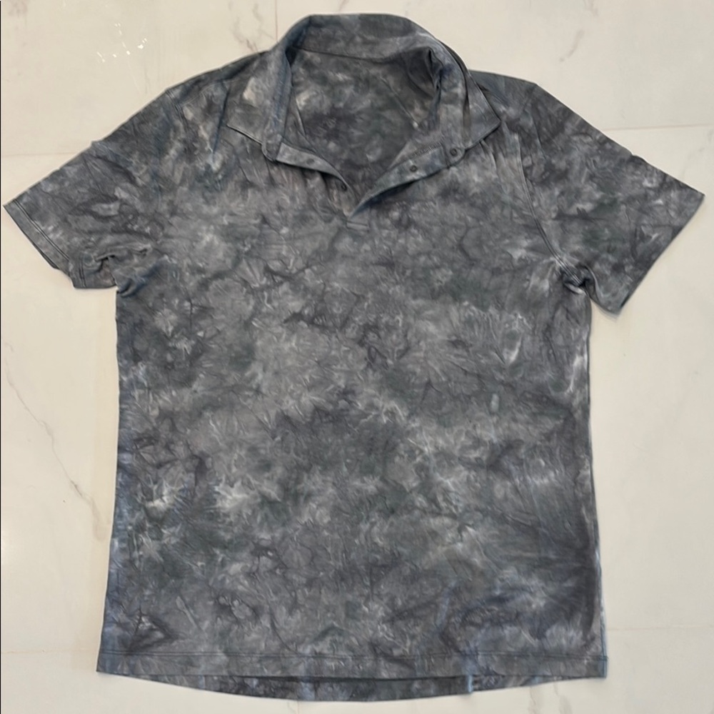 Men's Gray Tie-Dye Shirt lululemon